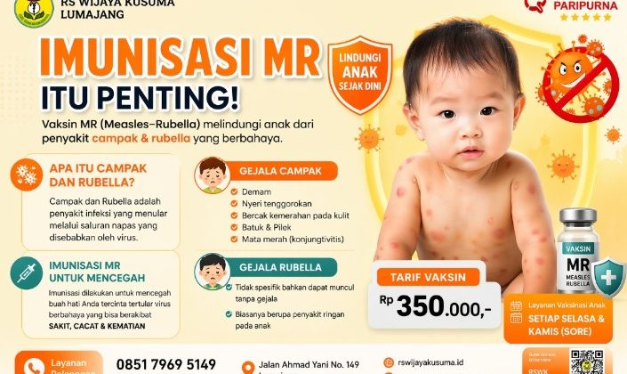 RS Wijaya Kusuma Lumajang Dorong Perlindungan Anak Lewat Layanan Vaksin MR
