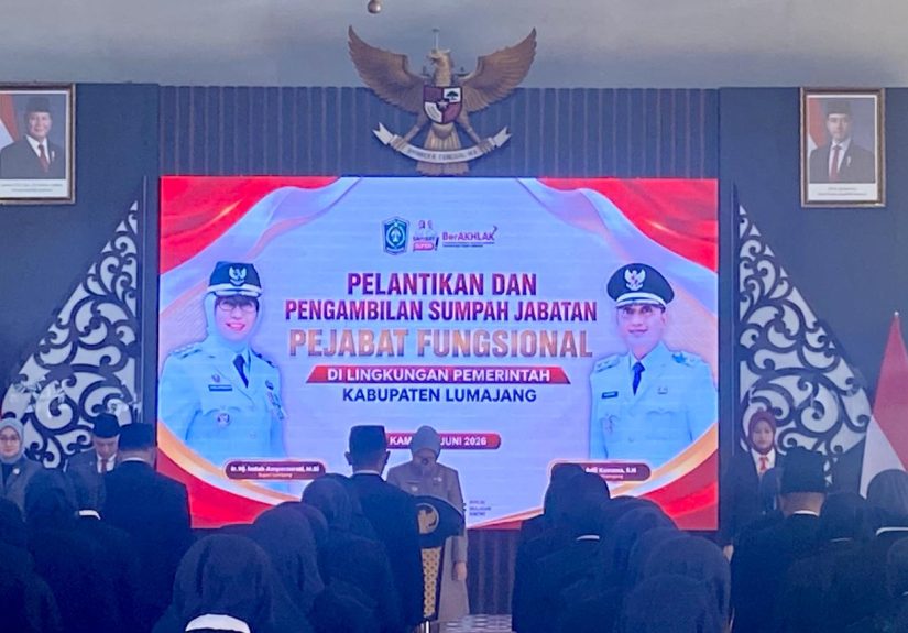 153 Guru SDN Dan SMPN Di Lumajang Resmi Di Lantik Dan Di Ambil Sumpahnya