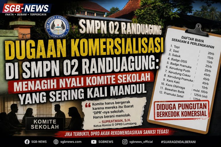 Dugaan Komersialisasi di SMPN 02 Randuagung: Menagih Nyali Komite Sekolah yang Sering Kali Mandul