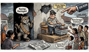 Sengkarut Seragam Gratis Lumajang: Dispendikbud Main “Kucing-Kucingan”, SMPN Randuagung Diduga Manfaatkan Celah Tanpa SE Resmi