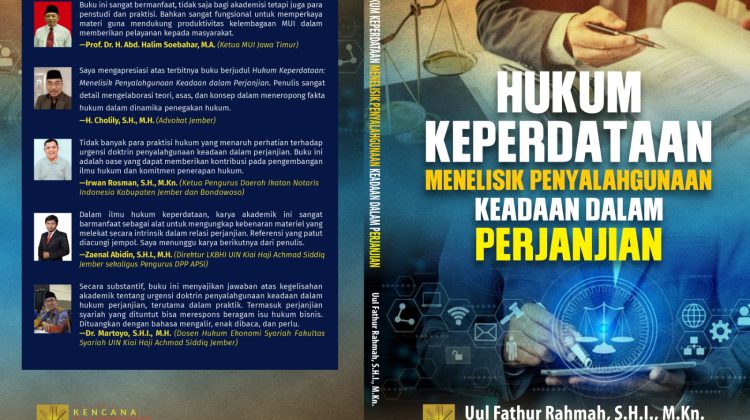 Resensator sekaligus Kontributor Ahli : Dr. Aries Harianto, S.H.,M.H.,C.Med
Uul Fathur Rahmah, S.H.I.,M.Kn
(Penulis), Jumlah Hal -150 Penerbit - Prenada Media Jakarta