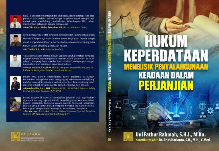 Hukum Keperdataan – Menelisik Penyalahgunaan Keadaan Dalam Perjanjian