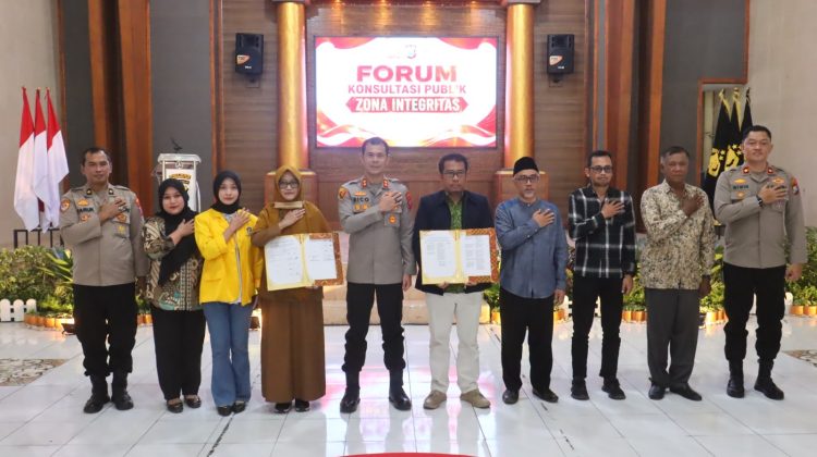 Polres Probolinggo Kota Gelar Forum Konsultasi Publik untuk Perkuat Zona Integritas Menuju WBK dan WBBM